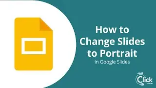 How to Change Google Slides from Landscape to Portrait