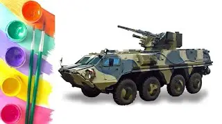 How to draw a TANK just for kids.Как нарисовать ТАНК просто для детей. Танк расмини чизиш.