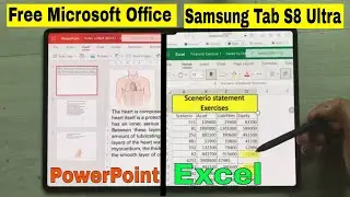 How to Get Free Microsoft Office on Samsung Galaxy Tab S8 Ultra - (Word, Excel, PowerPoint)