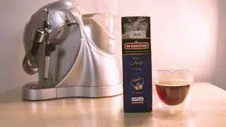 Капсульный чай DiMaestri Tea Velluto - приготовление в кофемашине Di-Maestri P06 Laprima