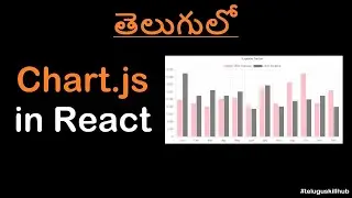 How to create charts in react in telugu | chart.js in react.js