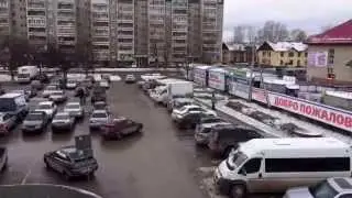 Видео наоборот. В городе