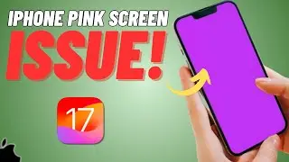 How to Fix iPhone Pink Screen Issue on iOS 17 | SOLVED