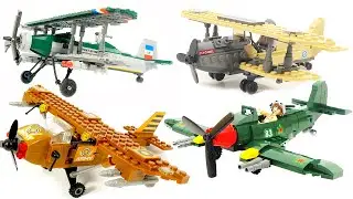 How to Build 4 Amazing  LEGO war planes