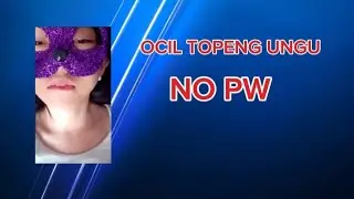 OCIL TOPENG UNGU L4GI NGASAH SKIL