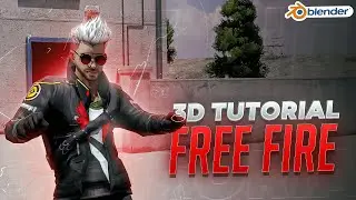 Free Fire 3d Video Editing Tutorial Pc | Blender Tutorial