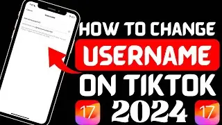 How to change TikTok username 2024|How to change tiktok username without waiting 30 days 2024|iPhone