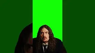 FREE HD Green Screen - WEIRD AL LOOKING AROUND