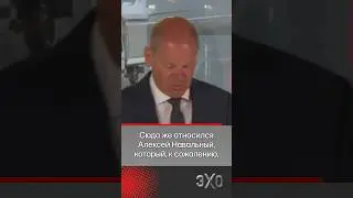 Олаф Шольц: Алексей Навальный должен был быть вызволен @tvrain