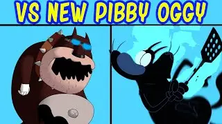 Friday Night Funkin' VS New Pibby Oggy Bob (Unused Sprites) | Come Learn With Pibby x FNF Mod