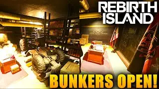 FIRST LOOK Rebirth Island Bunkers Open & COD NFTs coming! (Rebirth Reinforced COD Warzone Bunkers)