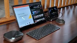 Samsung Galaxy Fold 3 Mobile Office Setup!  Build Yours Today! Dex Mode Rocks!