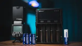 Новые Li-ion AA аккумуляторы XTAR и смарт зарядка VX4 + тест во вспышке Godox TT685