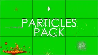 Particles Pack (green screen)