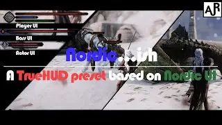 SKYRIM MOD I Nordic...ish I A TrueHUD preset based on Nordic UI