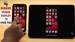 Mirror iPhone 11 Display to iPad Pro (2020)