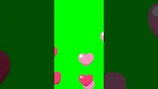 Green Screen Heart Animation | Heart Animation #shorts #greenscreen