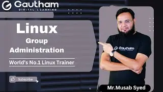 Linux Tutorials - Musab Syed | Linux Group Administration | Linux Videos 2024 | Linux Course