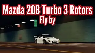 Assetto Corsa - Mazda Rx-7 FD Turbo 3 Rotors 20B Fly By | Eargasm