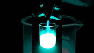 Using luminol to make a glowing waterfall