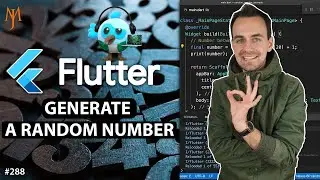 Flutter Tutorial - How To Create A Random Number | Random Number & Random Data List