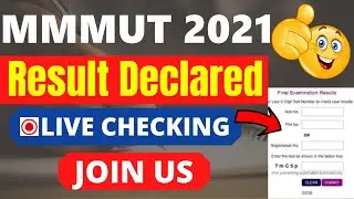 MMMUT Admission 2021 Result (Declared) - Check Your MMMUT 2021 Result Here