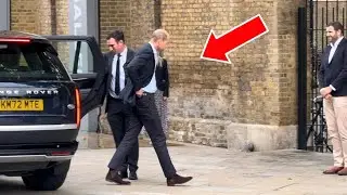 *CAUGHT ON CAMERA* PRINCE WILLIAM SPOTTED IN CENTRAL LONDON