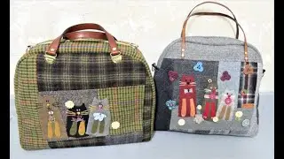 ДВЕ СУМКИ ИЗ МУСОРА 👜 Аппликация Кошки своими руками 😻 DIY