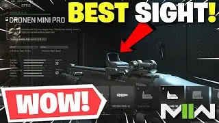 Modern Warfare 2 - The Best Reflex Sight In The ENTIRE Game! The Cronen Mini Pro Blue Dot Sight!