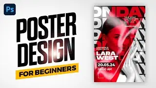 Poster Design Photoshop Tutorial - v2