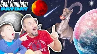 UZAYLI KEÇİ AY'DA BİSİKLETLE GEZİYOR! | GOAT SIMULATOR PAYDAY OYNUYORUZ!