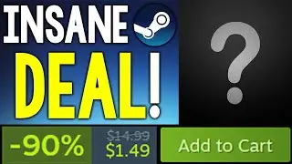 ABSOLUTELY AWESOME NEW STEAM PC GAME DEAL + TONS OF NEW STEAM GAME DEALS!