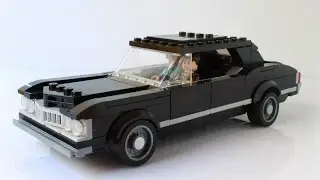 My Lego Chevy Impala 1967 from Supernatural with instructions