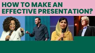 How to give effective-great presentation / 8 powerful presentation skills-tips