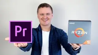 Adobe Premiere + AMD Ryzen 5 2600 - Exporting 4K Video