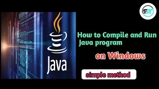 How to compile and run Java program on windows | on CMD