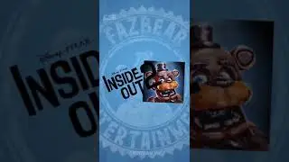 FNAF AR EDIT | Inside out 2 | #shorts #fnaf #insideout2