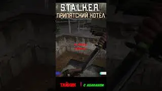 #shorts #S.T.A.L.K.E.R #НАРЕЗКА # ПРИКОЛ # мод Припятский котёл тайник с абаканом