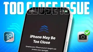 How to Fix iPhone Too Close issue | Fix iPhone Distance Alert