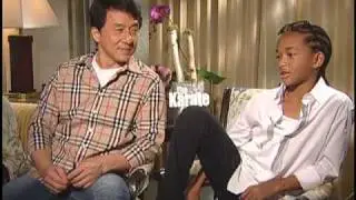 Jackie Chan & Jaden Smith The Karate Kid Interview