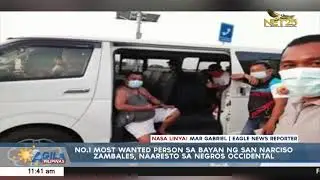 No.1 most wanted person sa bayan ng San Narciso Zambales, naaresto sa Negros Occidental