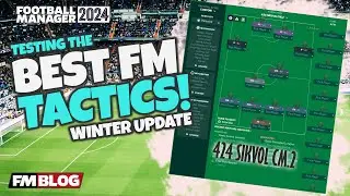 424 SIKVOL CM.2 | Testing the Best FM24 Tactics | Football Manager 2024