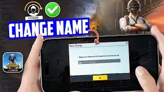 How to Change/rename Name in PUBG Mobile on iPhone | Edit PUBG Name