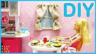 How to Make Miniature Crafts for Barbie Doll. DIY for Kids.