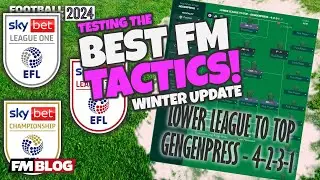 LOWER LEAGUE TO TOP GEGENPRESS 4231 | Testing the Best FM24 Tactics | Football Manager 2024