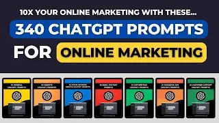 340 ChatGPT Prompts For Online Marketing