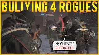 Solo Bullying 4 Rogues! Solo DZ PVP #97 (The Division 1.8.3)