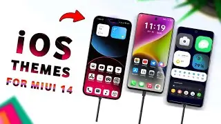 😱😲 3 AMAZING iOS Inspired Miui 14 Themes || Themes for miui 14