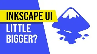 HOW to FIX INKSCAPE'S LARGE UI APPEARANCE