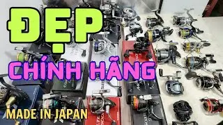 Thanh Lý Máy Câu Nhật Bản Chính Hãng | Shimano Daiwa #máycâunhật #máycâunhậtbãi #maycaudep #maycau